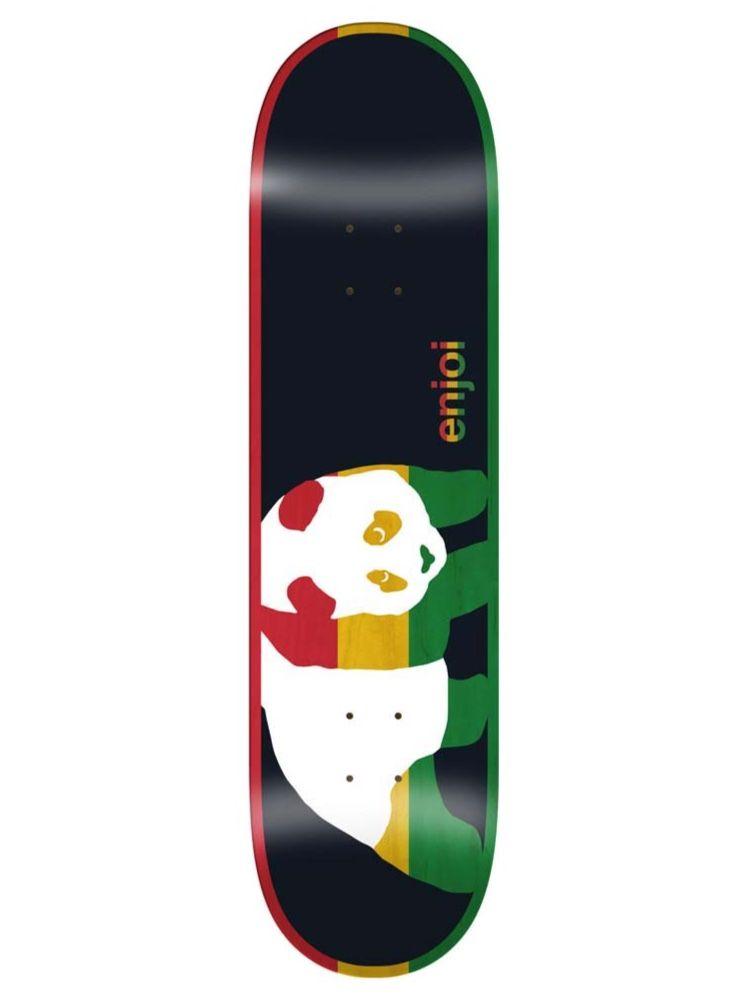 Enjoi Rasta Veneer 8.375" Skateboard Deck - Invisible Board Shop