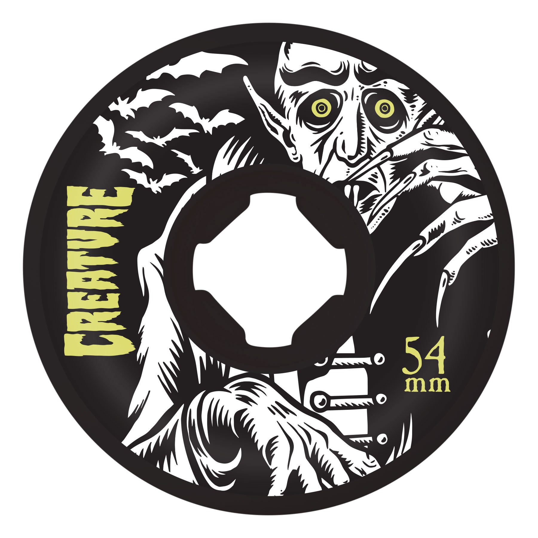 OJ Skateboard Wheels Coffin Box 97a Bloodsuckers 54mm - Invisible Board Shop