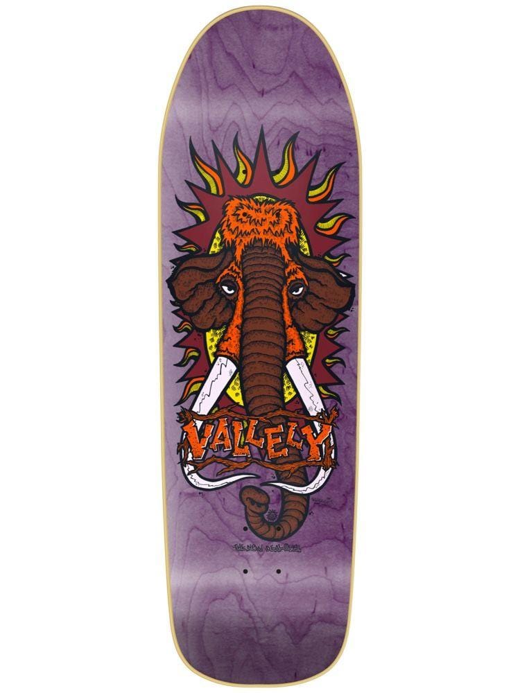 New Deal - Mike Vallely - Mammoth Old School Skateboard Deck - Invisible Board Shop