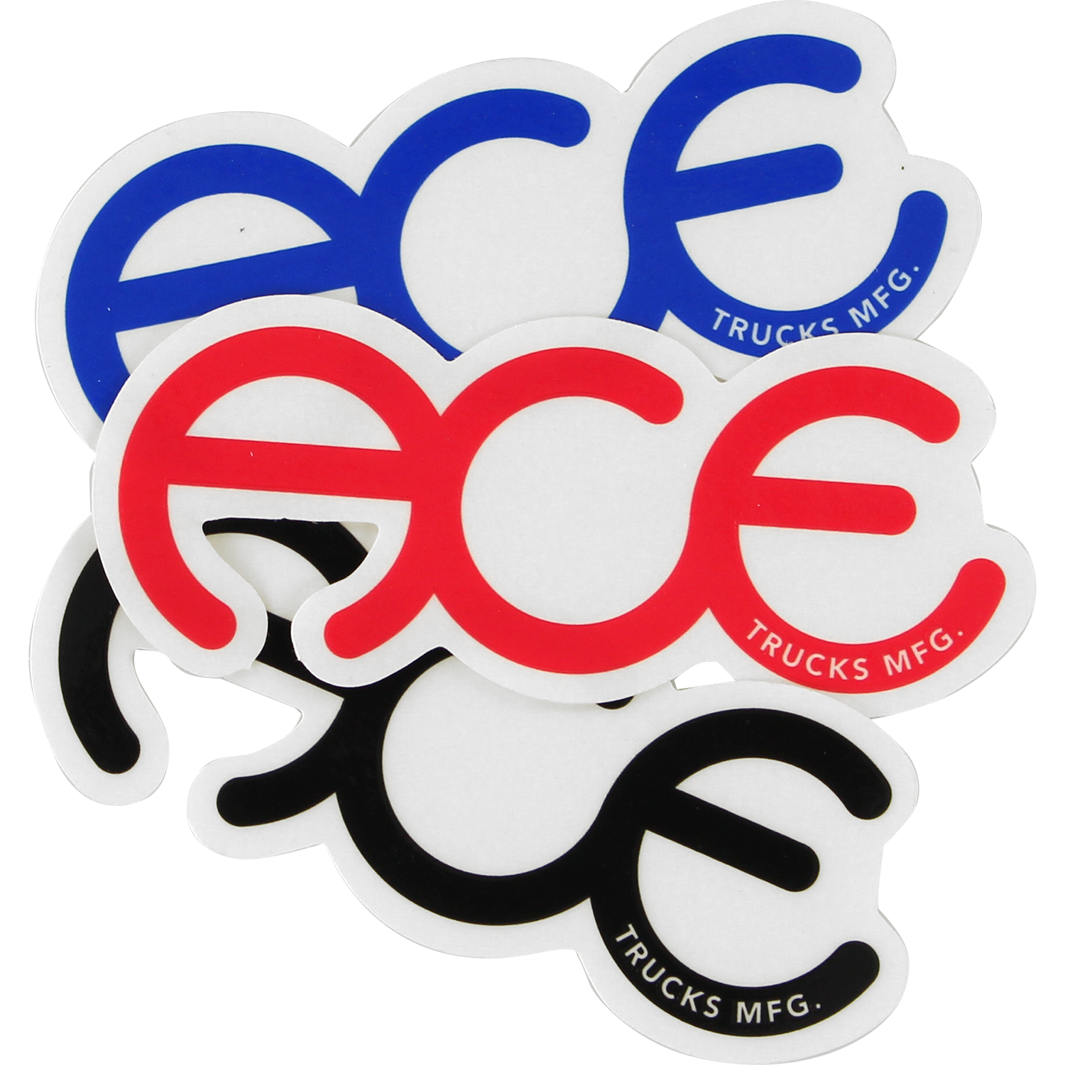 Ace Rings 3.5" Sticker - Assorted Colors - Invisible Board Shop
