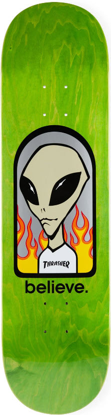 Alien Workshop Skateboard Deck Believe x Thrasher 8.25" - Invisible Board Shop