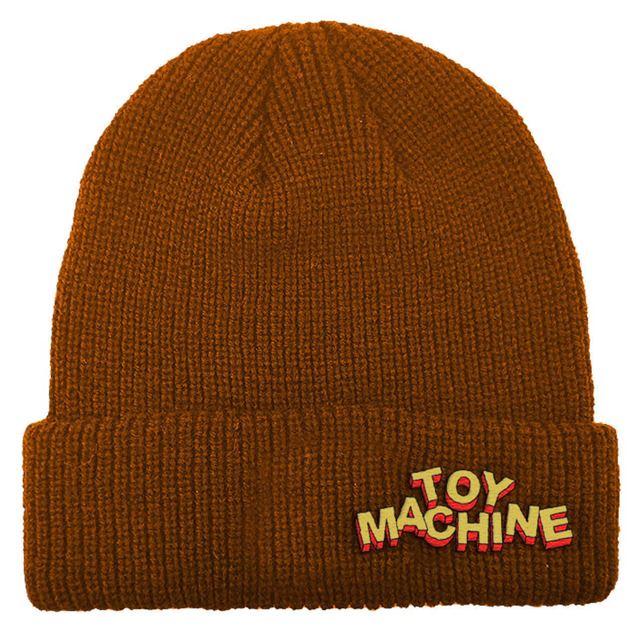 Toy Machine Hirotext Beanie Brown - Invisible Board Shop