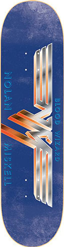 Blood Wizard Nolan Miskell Skateboard Deck 8.25" - Invisible Board Shop