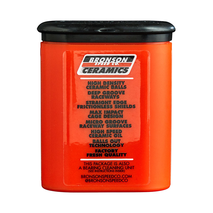 Ceramic Bronson Speed Co. Skateboard Bearings - Invisible Board Shop