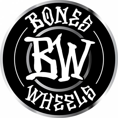 Bones BW Branded 6" Sticker - Invisible Board Shop
