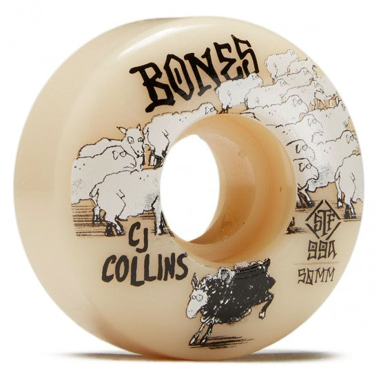 Bones STF CJ Collins Black Sheep V3 50MM 99A - Invisible Board Shop