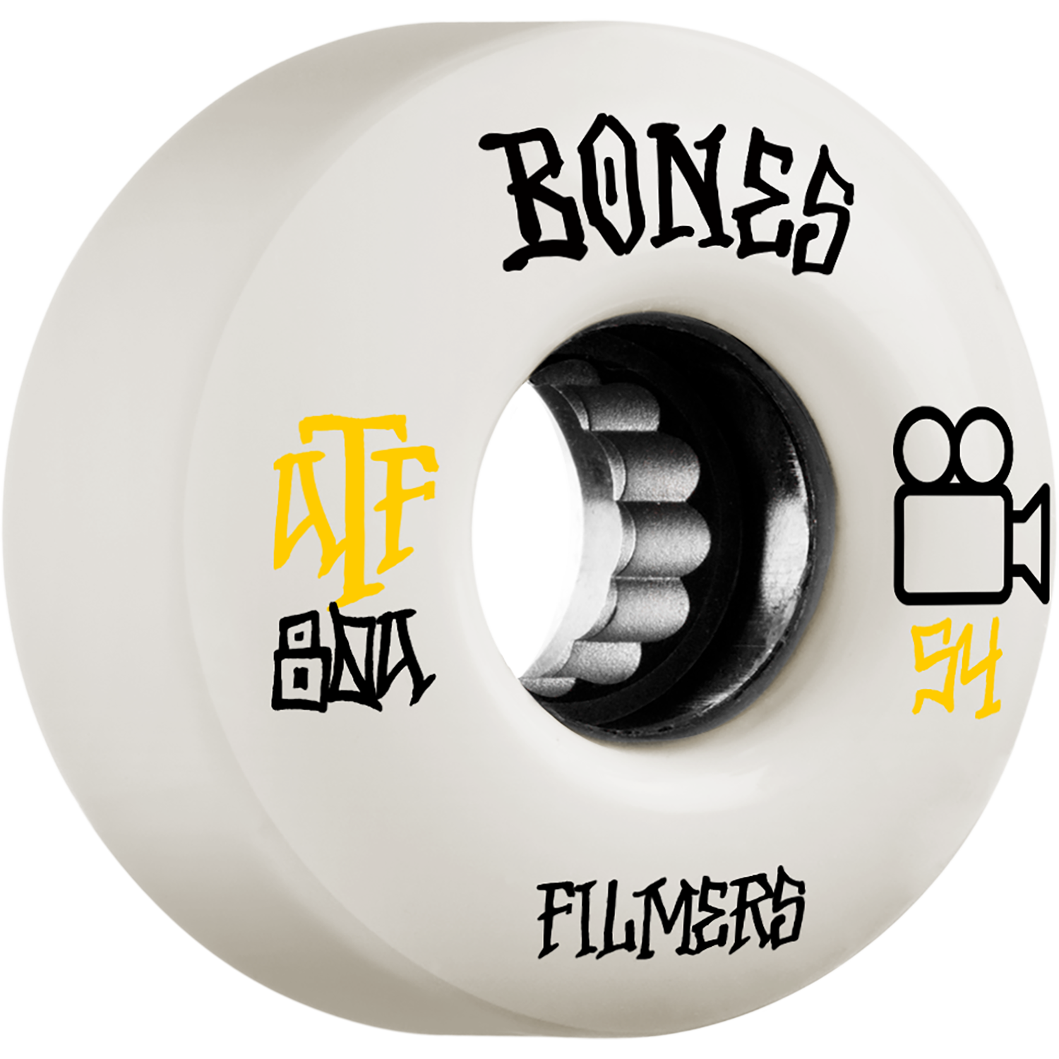 Bones ATF Filmers 80a White - Invisible Board Shop