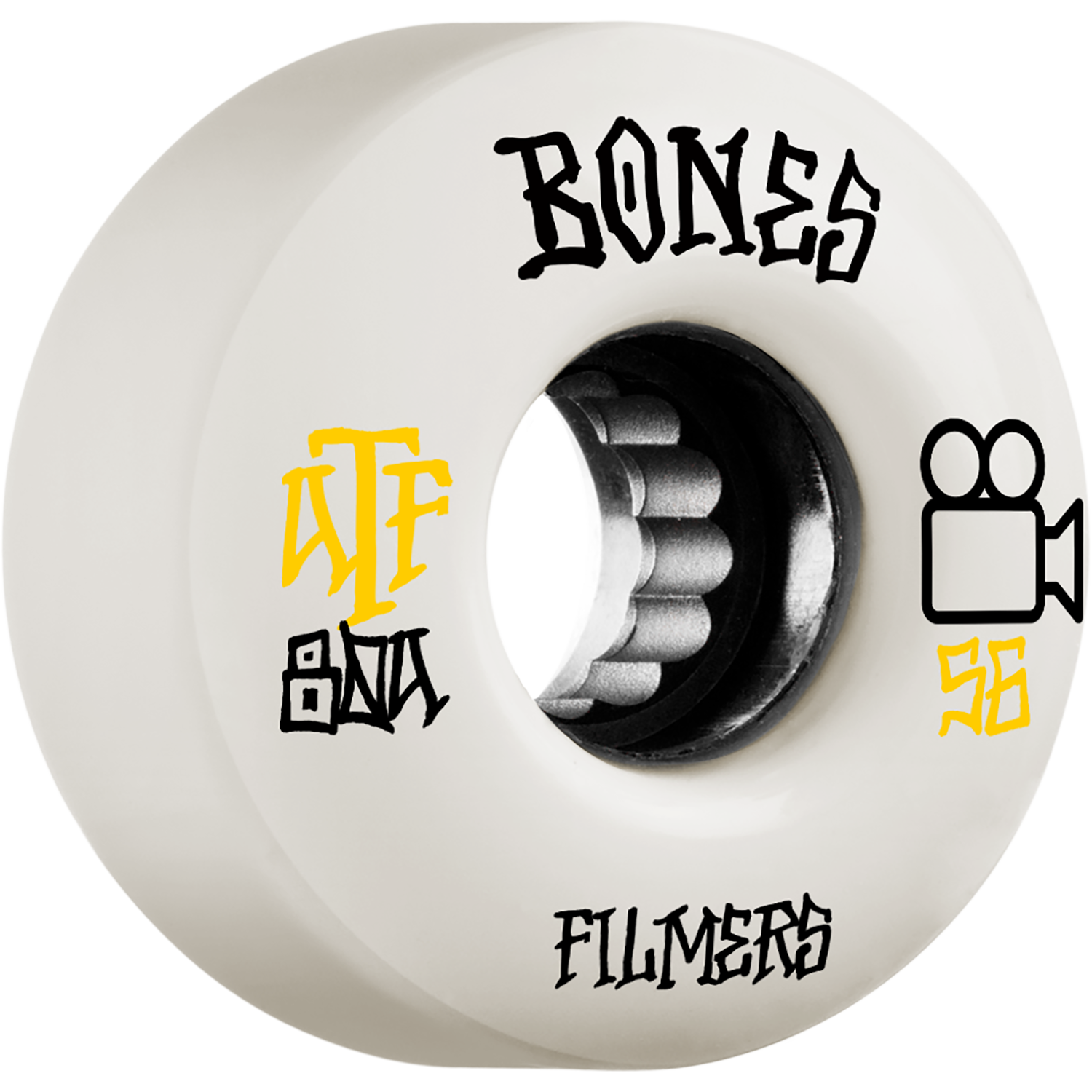 Bones ATF Filmers 80a White - Invisible Board Shop