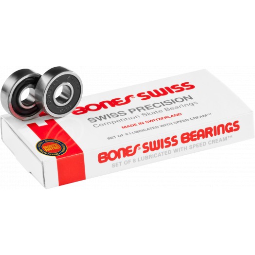 Bones Swiss Bearings - Invisible Board Shop
