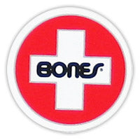 Bones Swiss Circle 1.75" Circle Sticker - Invisible Board Shop