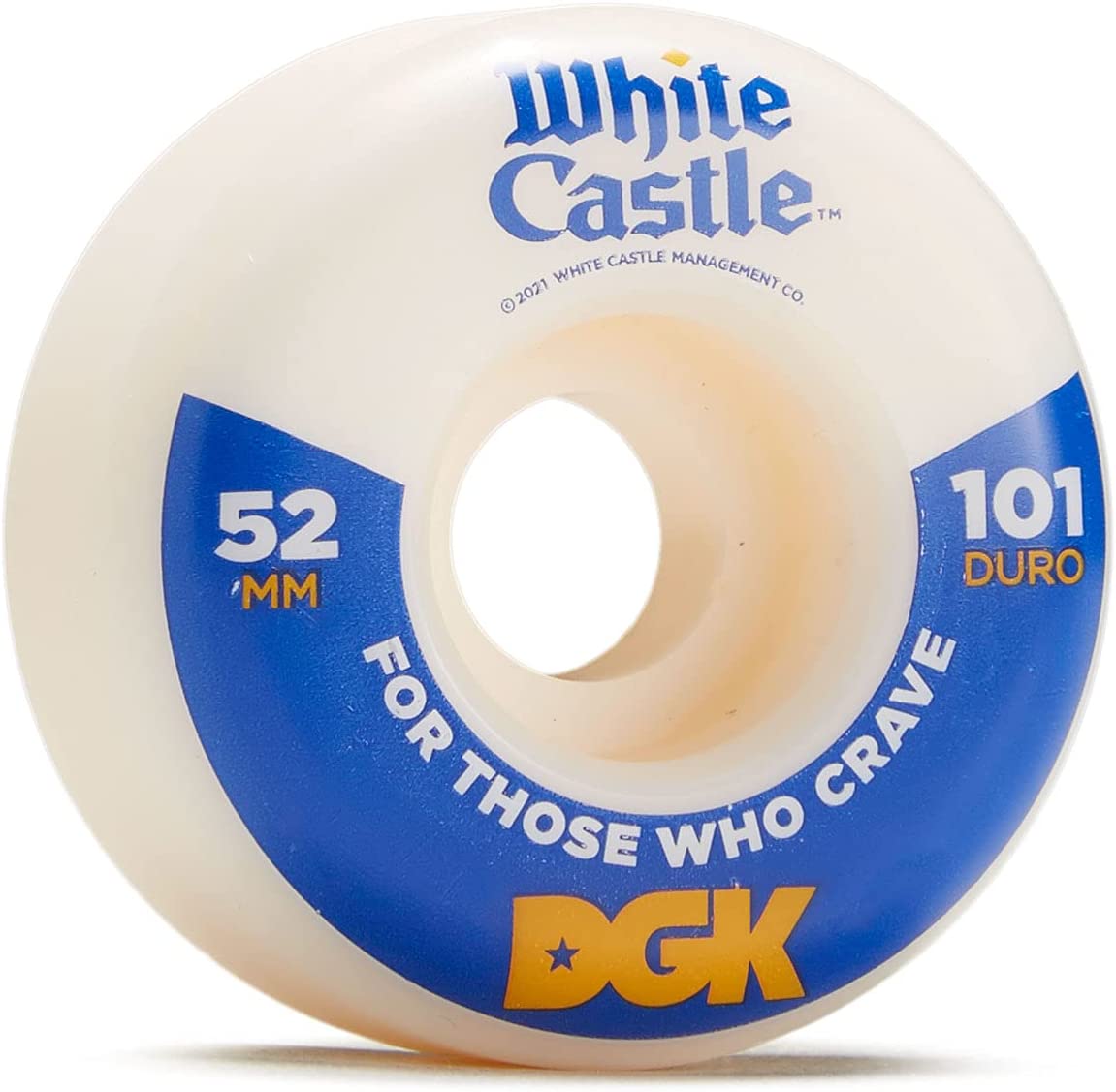 DGK White Castle Skateboard Wheels 52MM - Invisible Board Shop