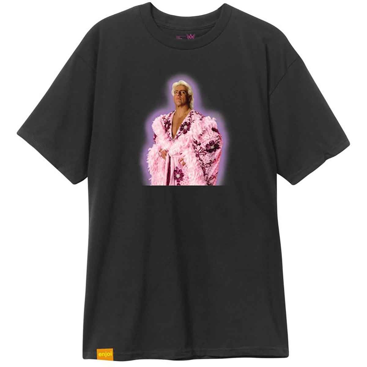 Enjoi Nature Boy Rick Flair T-Shirt - Black - Invisible Board Shop