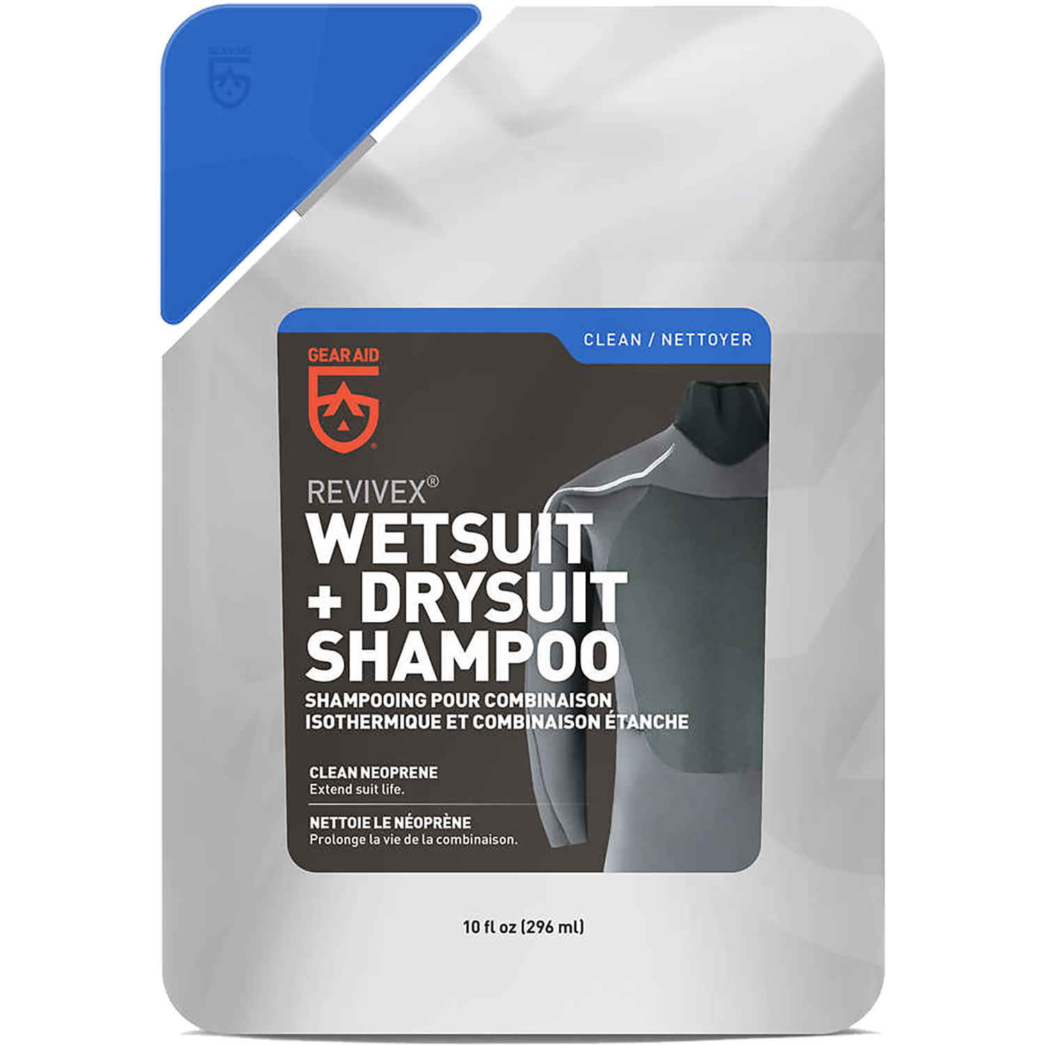 Gear Aid Revivex Wetsuit and Drysuit Shampoo 10 oz Bottle - Invisible Board Shop