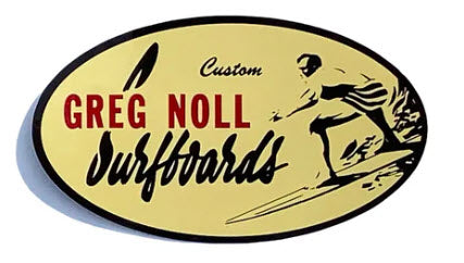 Greg Noll Classic Oval Sticker 5" - Invisible Board Shop