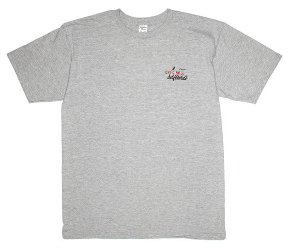 Greg Noll Classic Oval Short Sleeve T-Shirt Heather - Invisible Board Shop