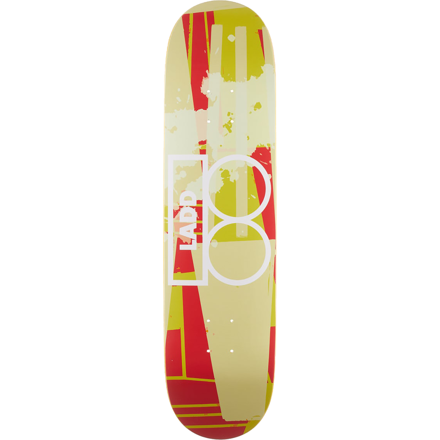 Plan B PJ Ladd Mixed Media Skateboard Deck 8.0" - Invisible Board Shop