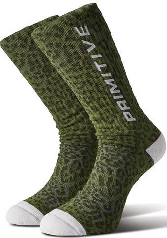 Primitive Prowler Socks Green - Invisible Board Shop