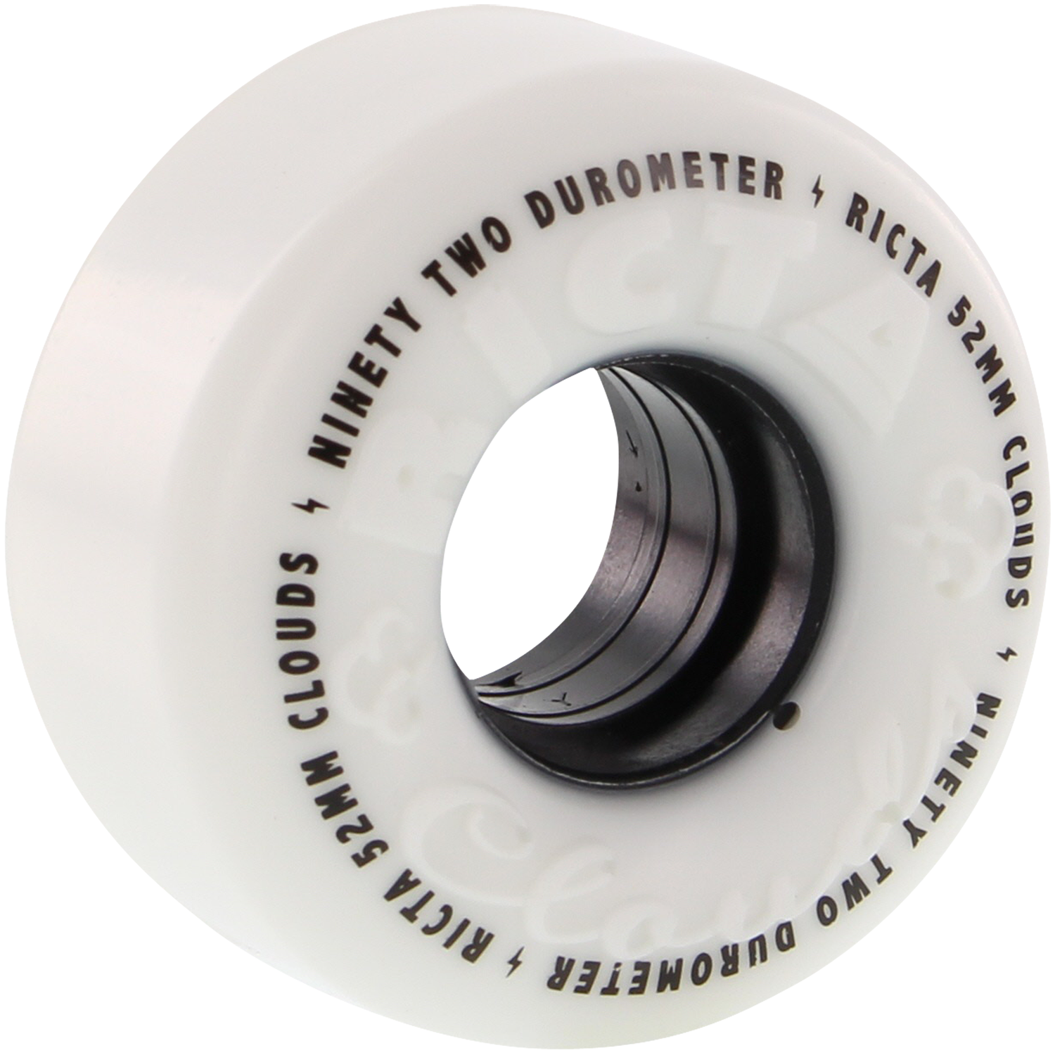 Ricta Clouds 52mm 92a White and Black - Invisible Board Shop