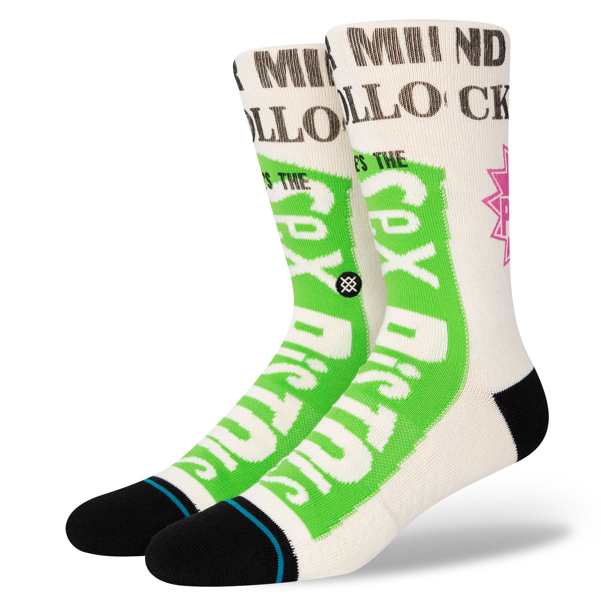 Stance Sex Pistols Bollocks Crew Socks - Invisible Board Shop