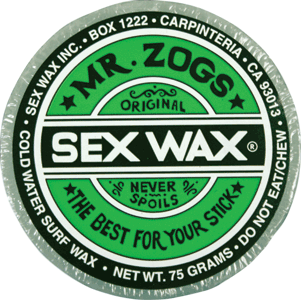 Sex Wax OG Surf Wax Coconut - Cold - Invisible Board Shop