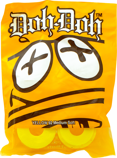 Shorty's Doh Doh's - Yellow 92a - Invisible Board Shop