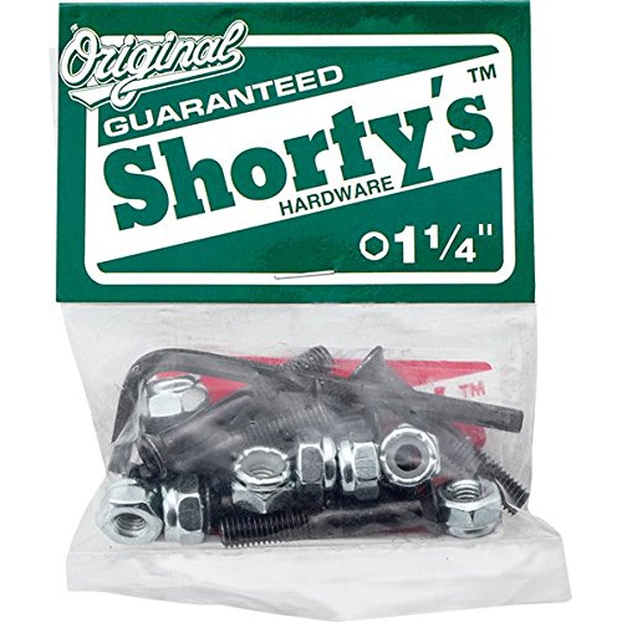 Shorty's 1-1/4" Allen Skateboard Hardware - Invisible Board Shop