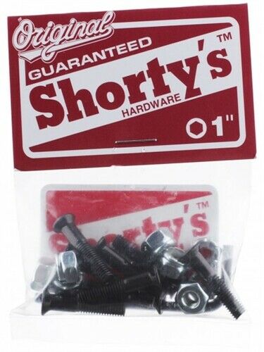 Shorty's 1" Allen Skateboard Hardware - Invisible Board Shop