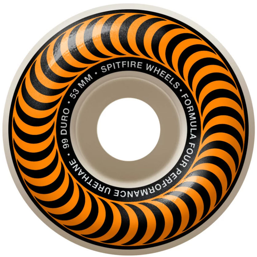 Spitfire Formula Four Classic 53MM 99D Skateboard Wheels - Invisible Board Shop