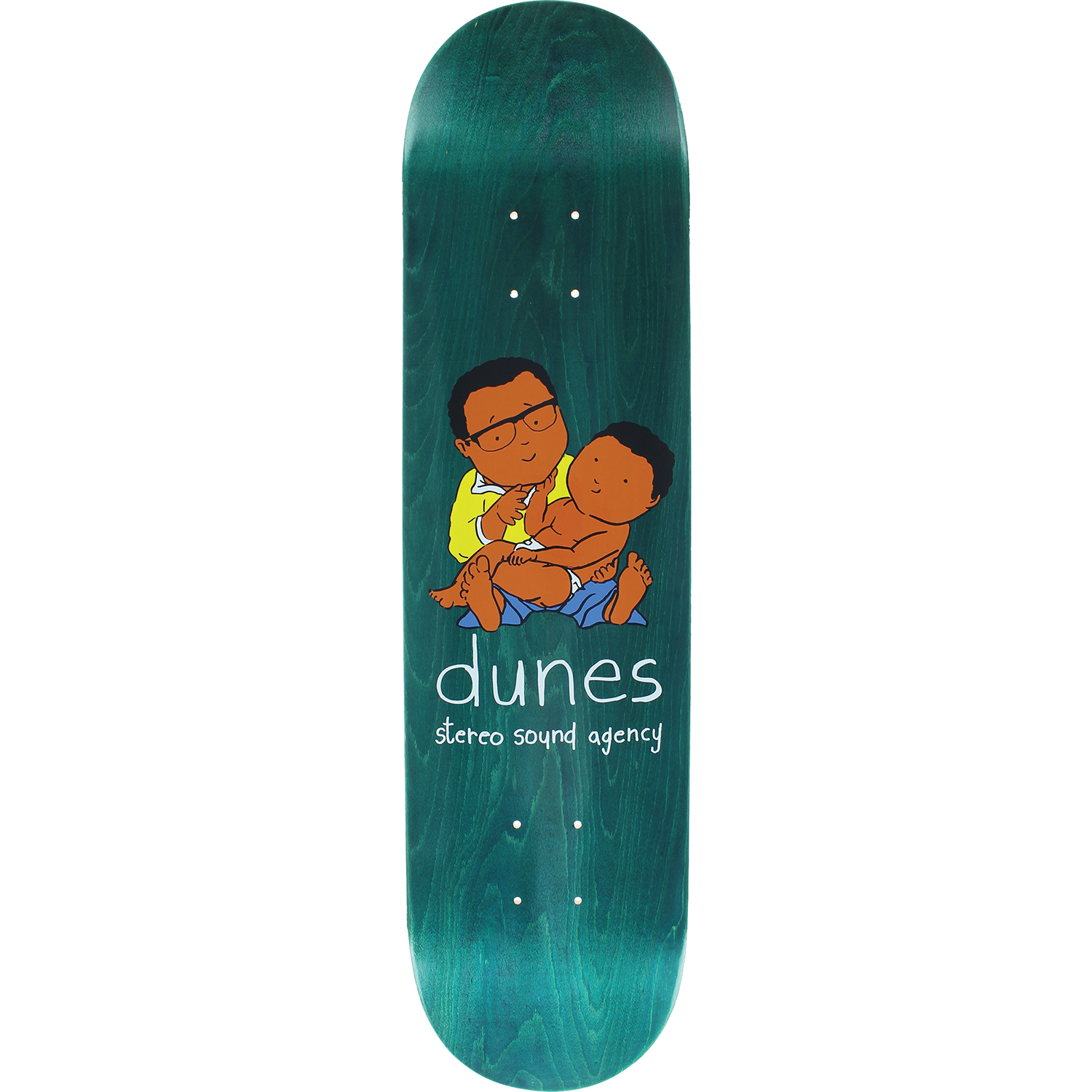 Stereo Chris Pastras - Dunes Skateboard Deck - 7.75" - Invisible Board Shop