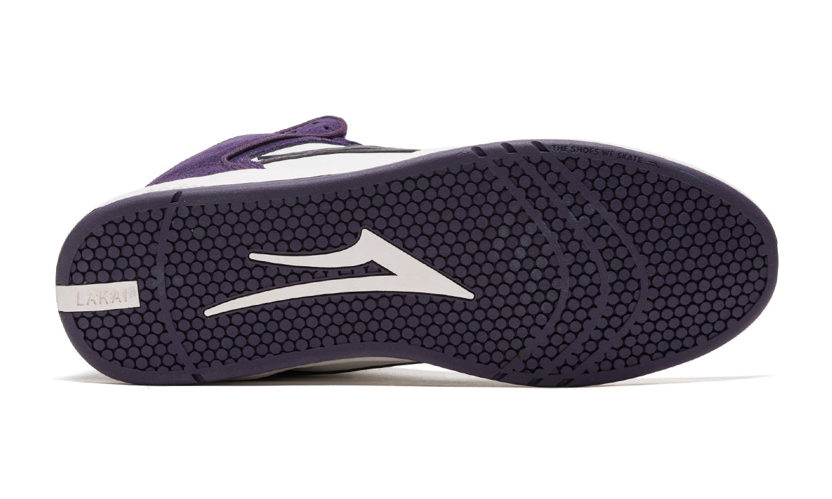 Lakai - Telford Grape Suede Skateboard Shoes - Invisible Board Shop
