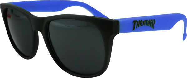 Thrasher Skate Magazine Black and Blue Sunglasses - Invisible Board Shop