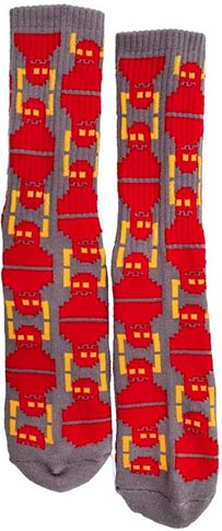 Toy Machine Digi Monster Socks Grey - Invisible Board Shop