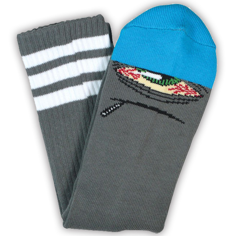 Toy Machine Stoner Sect Socks Grey - Invisible Board Shop