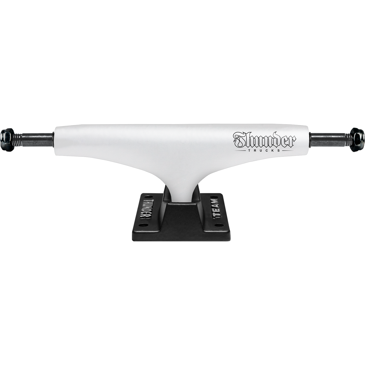 Thunder Team Onyx Black/White Skateboard Trucks - Invisible Board Shop