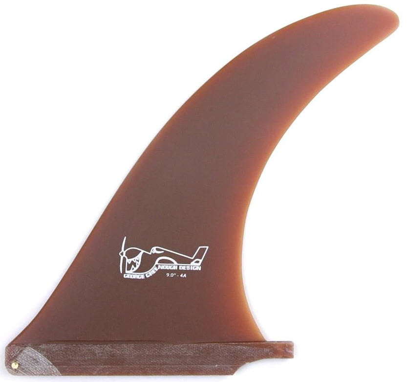 True Ames Single Fin - GG Longboard Fin - 9" Kelp - Invisible Board Shop