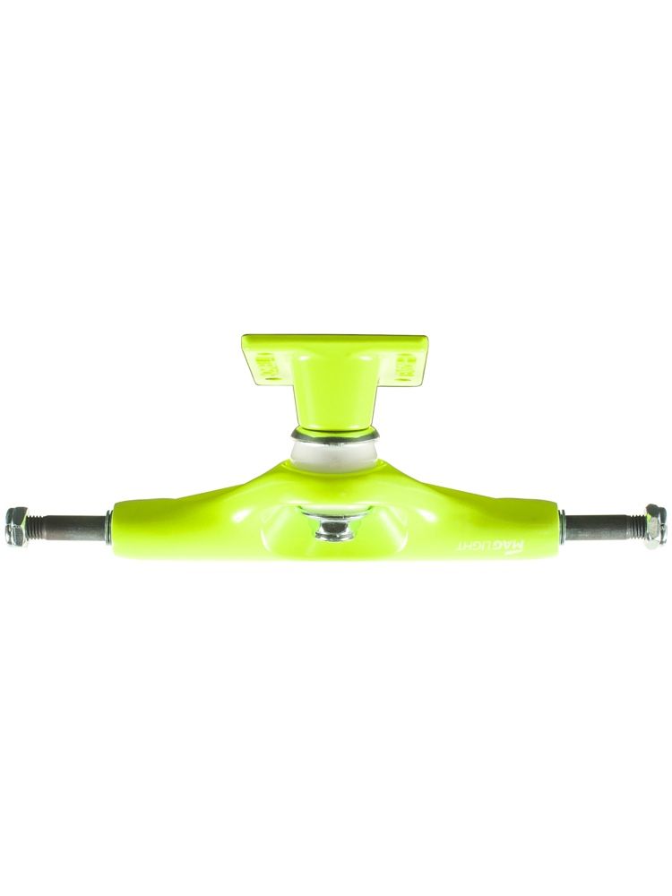 Tensor Mag Light Glossy Skateboard Trucks - Safety Yellow - Invisible Board Shop