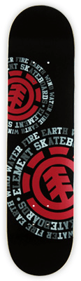 Element Team Dispersion 8.0" Skateboard Deck - Invisible Board Shop