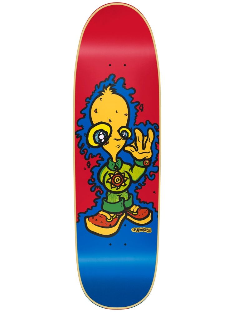 New Deal Montesi Alien SP Skateboard Deck - Invisible Board Shop