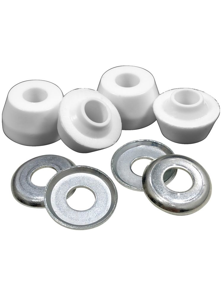 Tensor Interlock Bushings 90a White - Invisible Board Shop