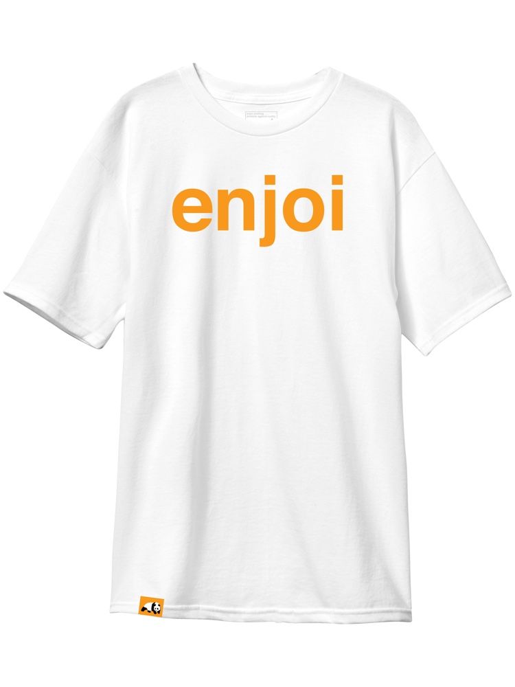 Enjoi Helvetica T-Shirt - Invisible Board Shop