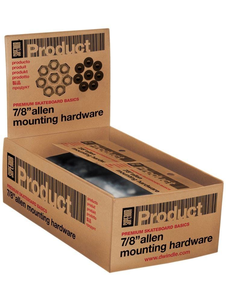 Superior Skateboard Mounting Hardware - Invisible Board Shop
