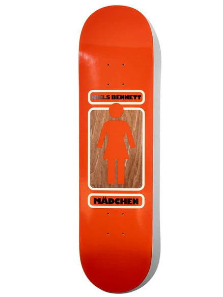 Girl Bennett 93 Til Skateboard Deck 8.25" - Invisible Board Shop