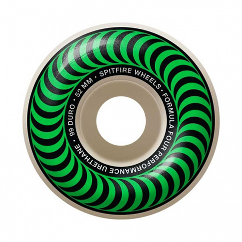 Spitfire Formula Four Classic 52MM 99D Skateboard Wheels - Invisible Board Shop