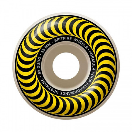 Spitfire Formula Four Classic 55MM 99D Skateboard Wheels - Invisible Board Shop