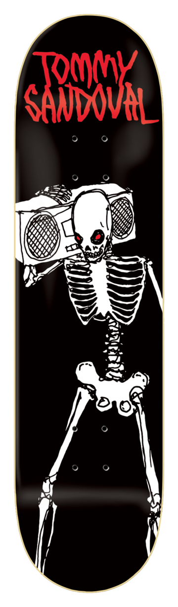 Tommy Sandoval Living Dead Skateboard Deck - Invisible Board Shop