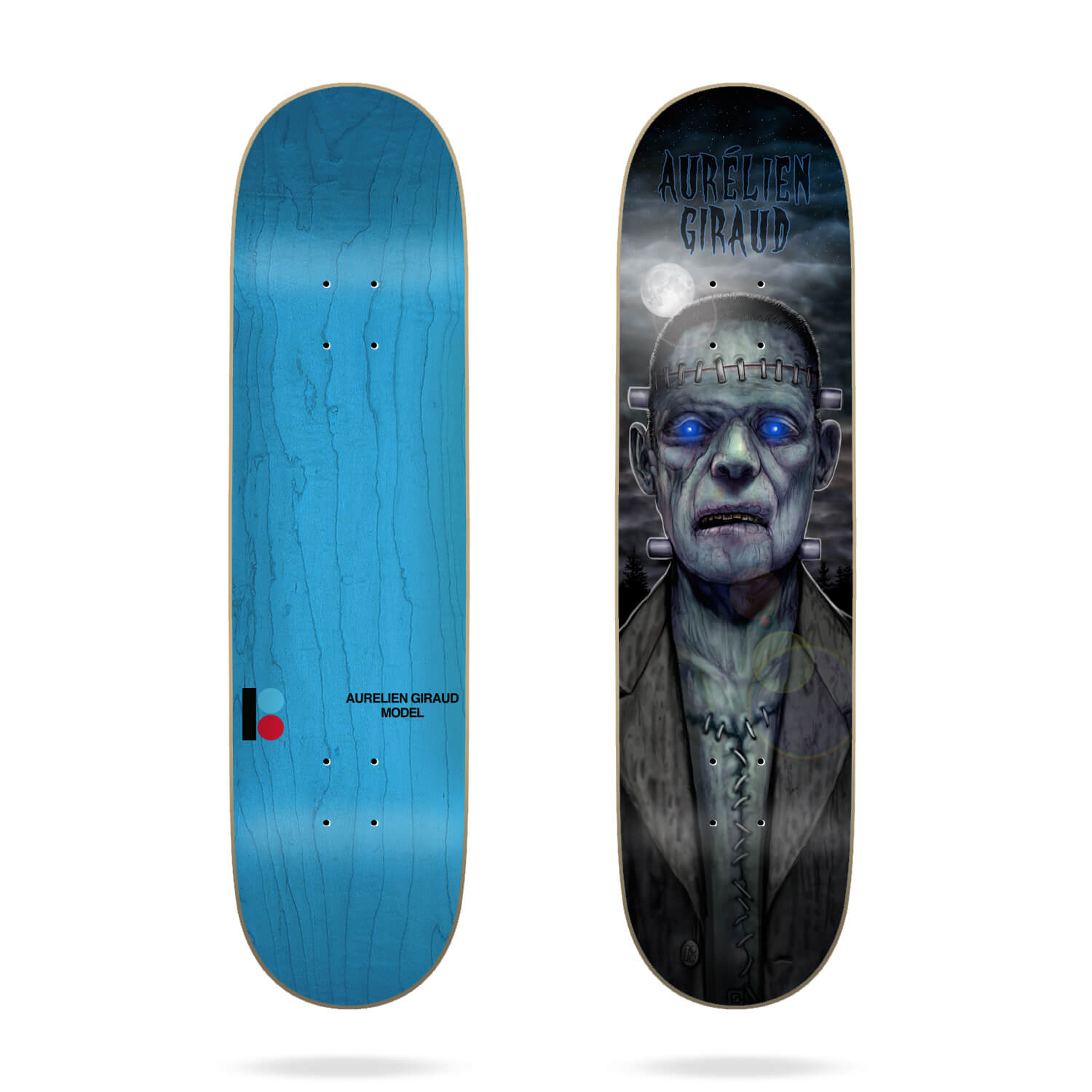 Plan B Giraud Frankenstein Skateboard Deck - 8.0" - Invisible Board Shop