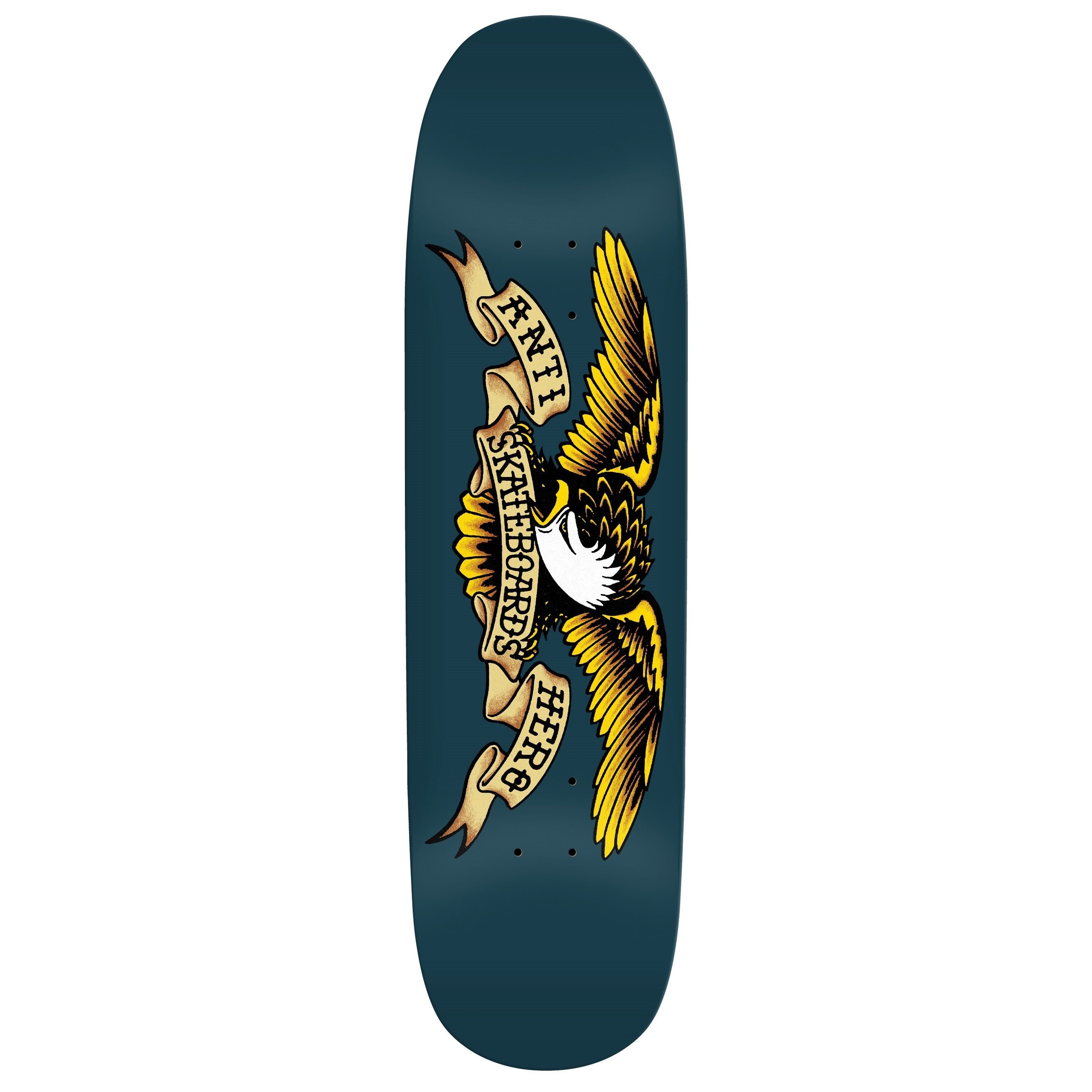 Anti-Hero Team Blue Meanie Eagle Shaped Skateboard Deck - 8.75" - Invisible Board Shop