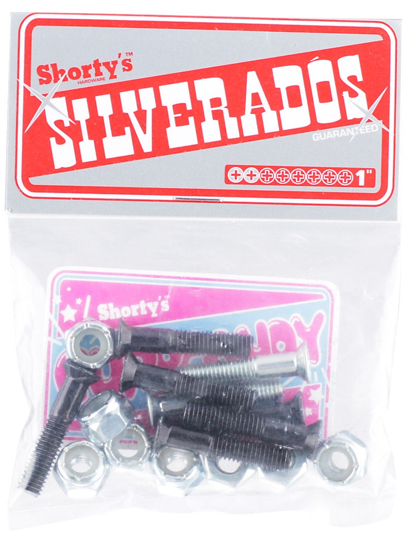 Shorty's Silverados 1" Allen Skateboard Hardware - Invisible Board Shop