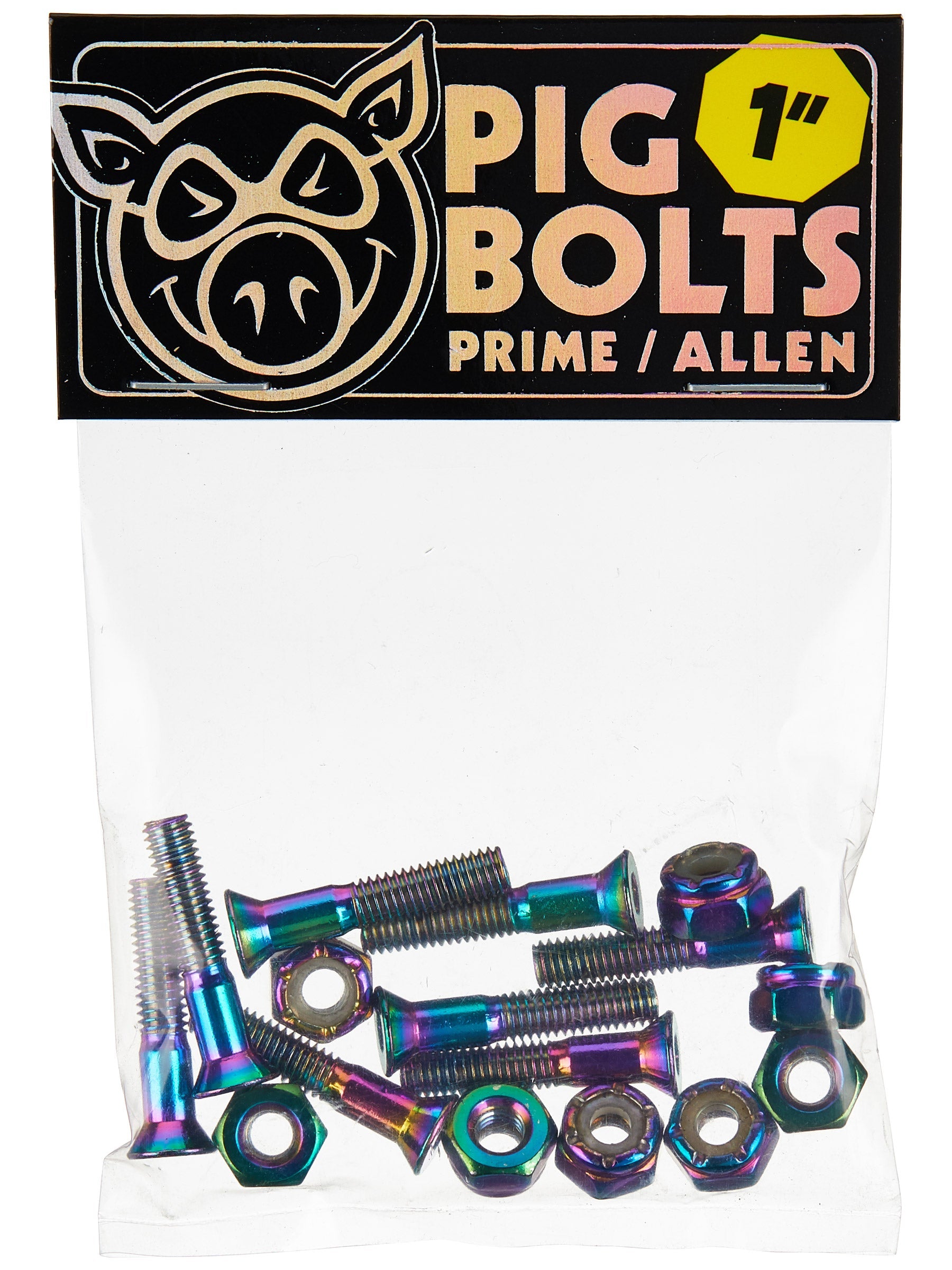 Pig Prime 1" Allen Skateboard Mounting Hardware - Invisible Board Shop