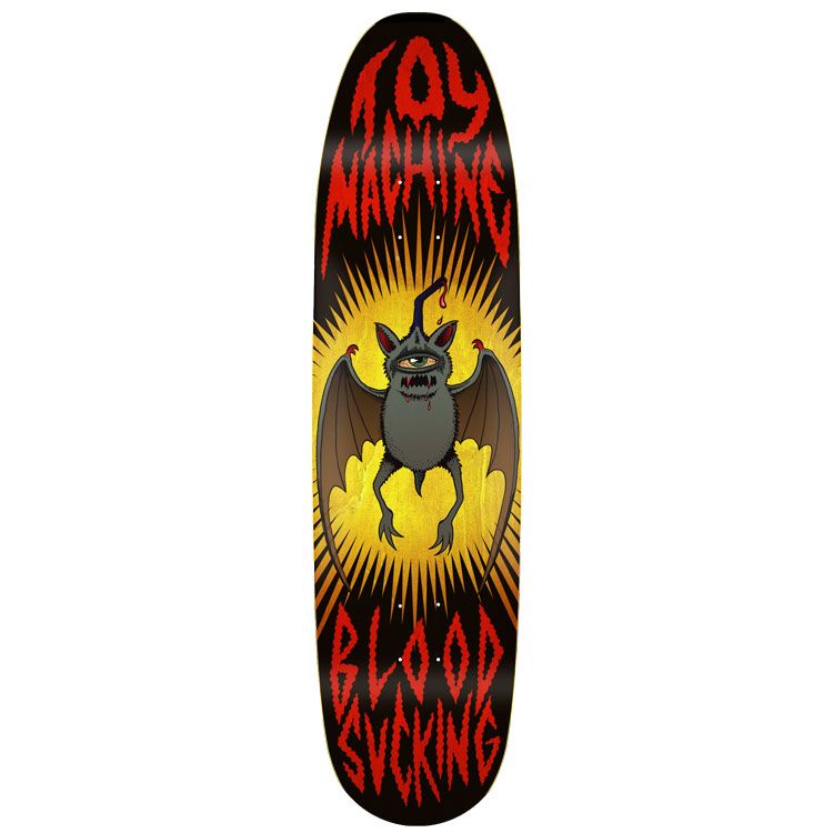Toy Machine Halloween Sect Bat Skateboard Deck 2021 8.38" - Invisible Board Shop